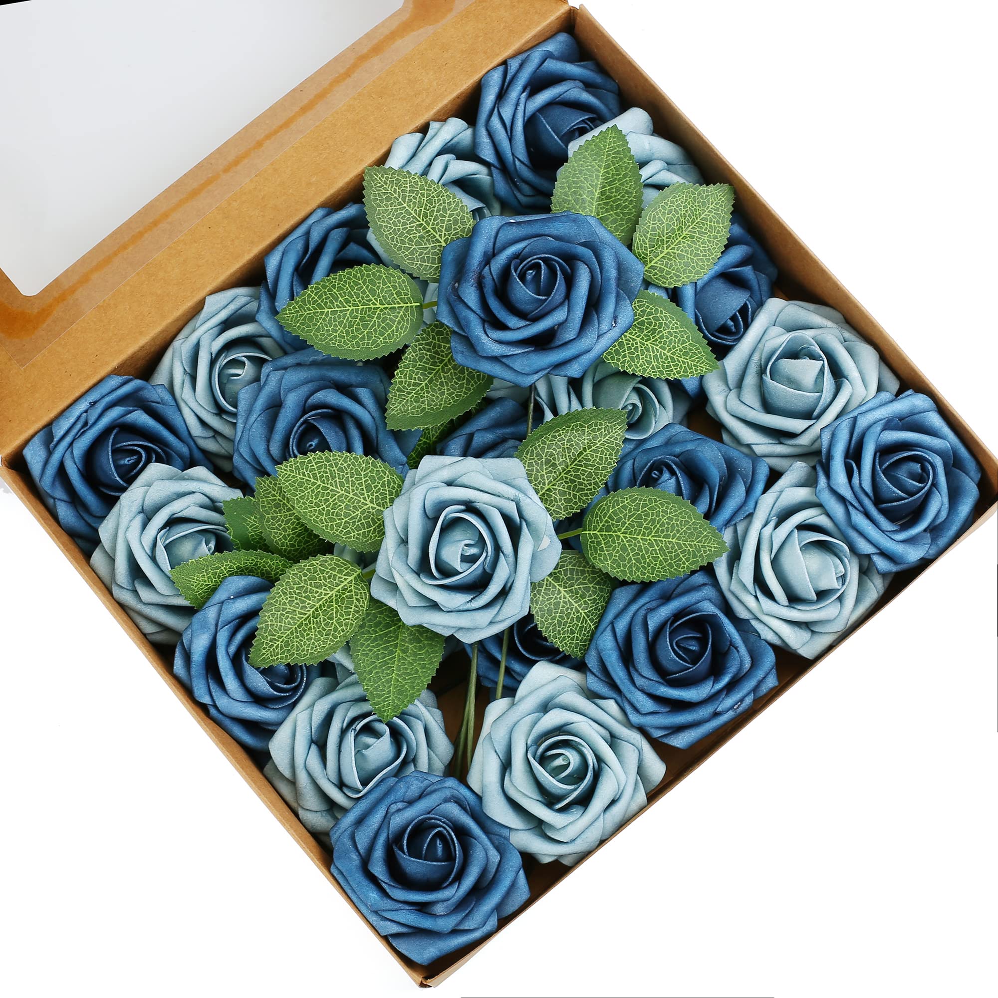 Amazon.com: Higfra Artificial Flowers 25pcs Real Looking Dusty